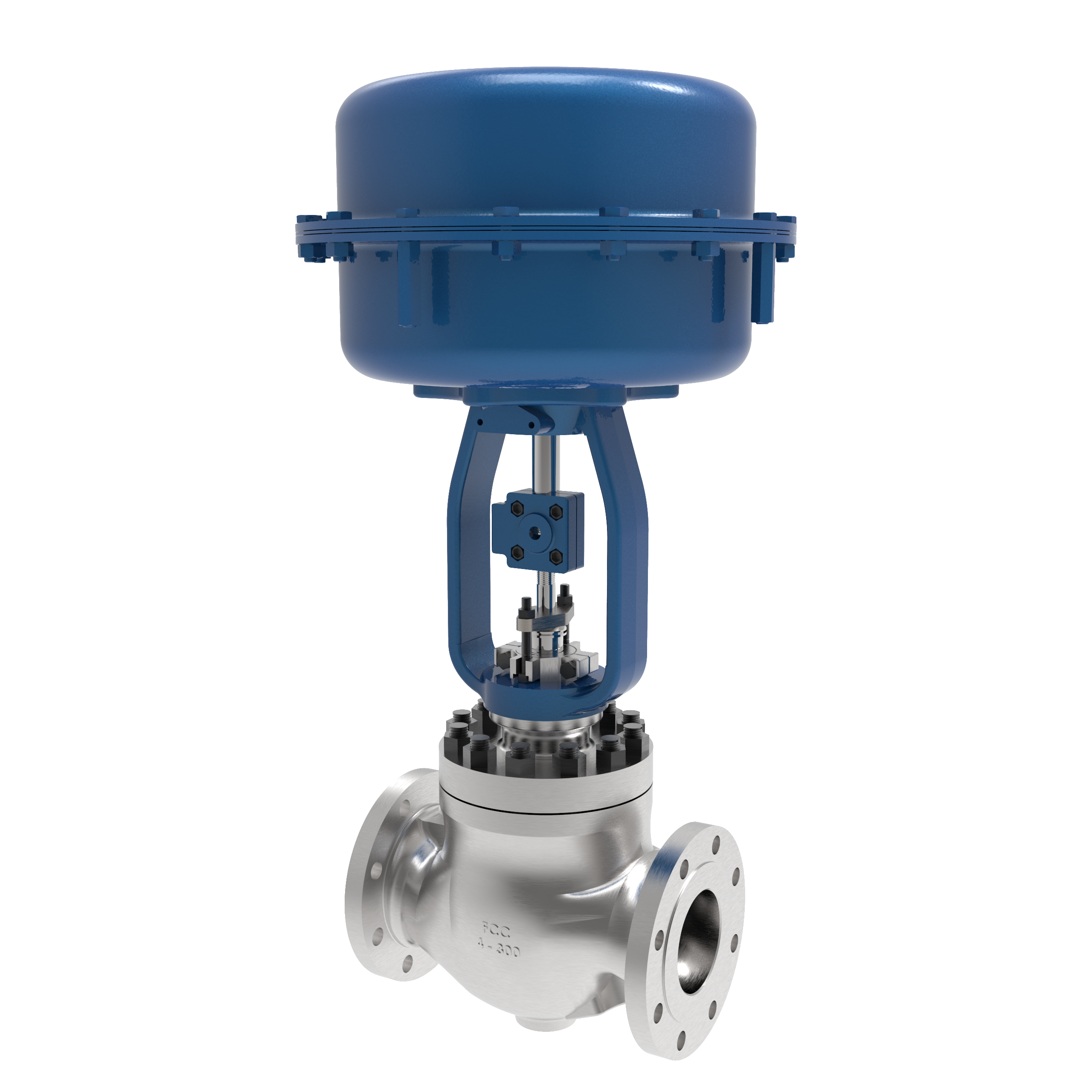 FCC Low Pressure Globe Control Valves